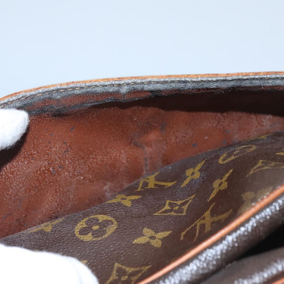 LOUIS VUITTON Monogram Compiegne 28 Clutch Bag M51845 LV Auth ti2707