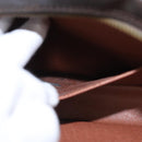 LOUIS VUITTON Monogram Compiegne 28 Clutch Bag M51845 LV Auth ti2707-20