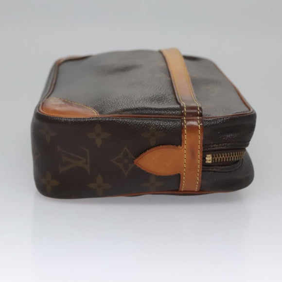 LOUIS VUITTON Monogram Compiegne 28 Clutch Bag M51845 LV Auth ti2707