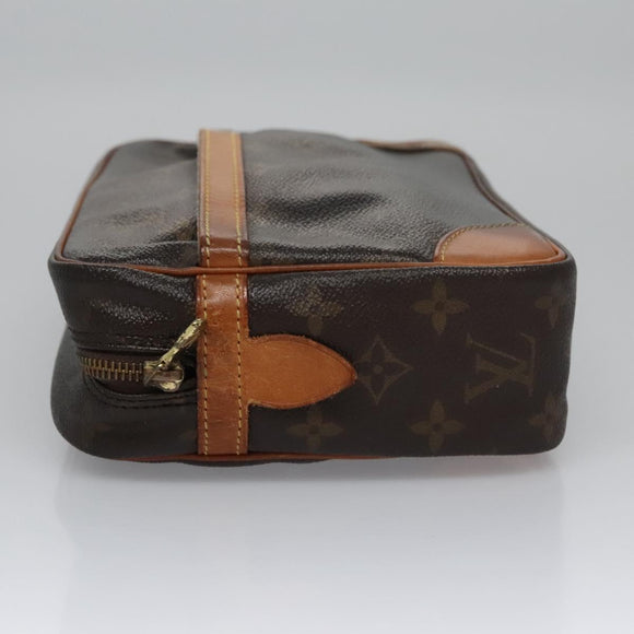 LOUIS VUITTON Monogram Compiegne 28 Clutch Bag M51845 LV Auth ti2707