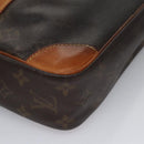 LOUIS VUITTON Monogram Compiegne 28 Clutch Bag M51845 LV Auth ti2707-14