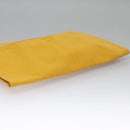 HERMES Clutch Bag Canvas Yellow Auth ti2709-5