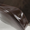 GUCCI Bamboo Body Bag Nylon Leather Brown Auth ti2718-11