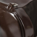 GUCCI Bamboo Body Bag Nylon Leather Brown Auth ti2718-13