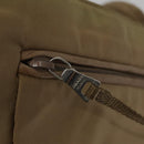 PRADA Tote Bag Nylon Beige Auth ti2720-10