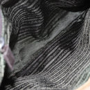 PRADA Tote Bag Nylon Beige Auth ti2720-11