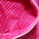 PRADA Tote Bag Nylon Pink Auth ti2721-21