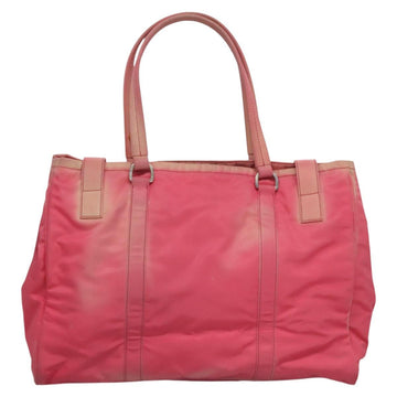 PRADA Tote Bag Nylon Pink Auth ti2721 - 0