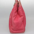 PRADA Tote Bag Nylon Pink Auth ti2721-3