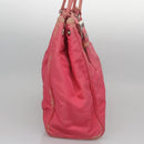PRADA Tote Bag Nylon Pink Auth ti2721-4