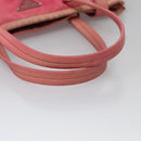 PRADA Tote Bag Nylon Pink Auth ti2721-7
