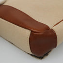 BURBERRY Nova Check Blue Label Shoulder Bag Canvas Beige Brown Auth ti2723-10