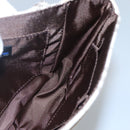 BURBERRY Nova Check Blue Label Shoulder Bag Canvas Beige Brown Auth ti2723-15