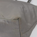 PRADA Tote Bag Nylon Gray Auth ti2725-10