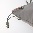 PRADA Tote Bag Nylon Gray Auth ti2725-10