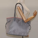PRADA Tote Bag Nylon Gray Auth ti2725-23
