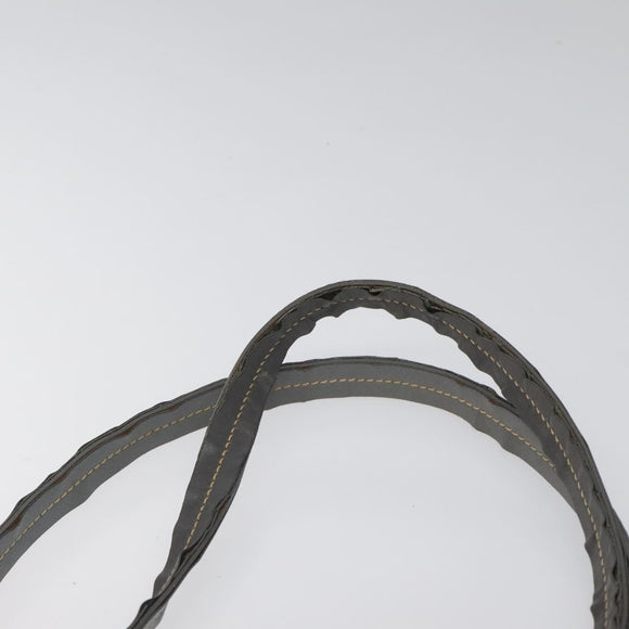 PRADA Tote Bag Nylon Gray Auth ti2725