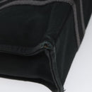 HERMES Fourre Tout PM Hand Bag Canvas Black Auth ti2733-16