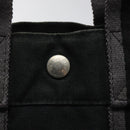 HERMES Fourre Tout PM Hand Bag Canvas Black Auth ti2733-17