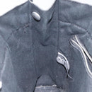 HERMES Fourre Tout PM Hand Bag Canvas Black Auth ti2733-19