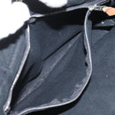 HERMES Fourre Tout PM Hand Bag Canvas Black Auth ti2733-11