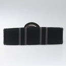 HERMES Fourre Tout PM Hand Bag Canvas Black Auth ti2733-5