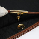 Christian Dior Trotter Canvas Shoulder Bag Black Auth ti2735-9