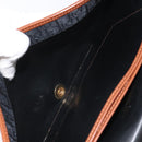 Christian Dior Trotter Canvas Shoulder Bag Black Auth ti2735-20