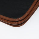 Christian Dior Trotter Canvas Shoulder Bag Black Auth ti2735-9