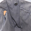 HERMES Fourre Tout PM Hand Bag Canvas Gray Auth ti2740-18
