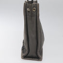 HERMES Fourre Tout PM Hand Bag Canvas Gray Auth ti2740-4
