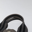 HERMES Fourre Tout PM Hand Bag Canvas Gray Auth ti2740-8