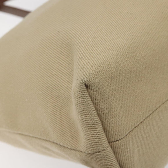 BURBERRY Nova Check Blue Label Tote Bag Canvas Beige Brown Auth ti2741