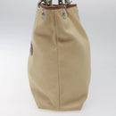 BURBERRY Nova Check Blue Label Tote Bag Canvas Beige Brown Auth ti2741-3