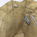 HERMES Fourre Tout PM Hand Bag Canvas Khaki Auth ti2747-19