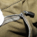 HERMES Fourre Tout PM Hand Bag Canvas Khaki Auth ti2747-12