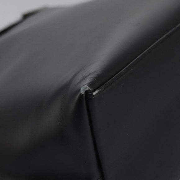 GUCCI Shoulder Bag Leather Black Auth ti2752