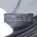 GUCCI Shoulder Bag Leather Black Auth ti2752-23