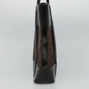 GUCCI Tote Bag Suede Leather Brown Auth ti2756-4