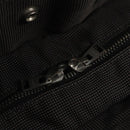 HERMES Her Line MM Hand Bag Canvas Gray Silver Auth ti2757-16