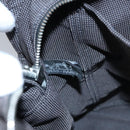 HERMES Her Line MM Hand Bag Canvas Gray Silver Auth ti2757-17