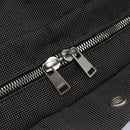 HERMES Her Line MM Hand Bag Canvas Gray Silver Auth ti2761-18