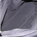 HERMES Her Line MM Hand Bag Canvas Gray Silver Auth ti2761-10