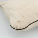 GUCCI Shoulder Bag Canvas Leather White Black Auth ti2765-16