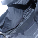 GUCCI Shoulder Bag Canvas Leather White Black Auth ti2765-16