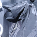 GUCCI Shoulder Bag Canvas Leather White Black Auth ti2765-17