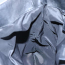 GUCCI Shoulder Bag Canvas Leather White Black Auth ti2765-18