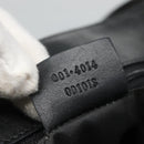 GUCCI Shoulder Bag Canvas Leather White Black Auth ti2765-20
