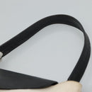 GUCCI Shoulder Bag Canvas Leather White Black Auth ti2765-8