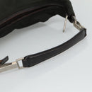 GUCCI Shoulder Bag Canvas Khaki Auth ti2779-7